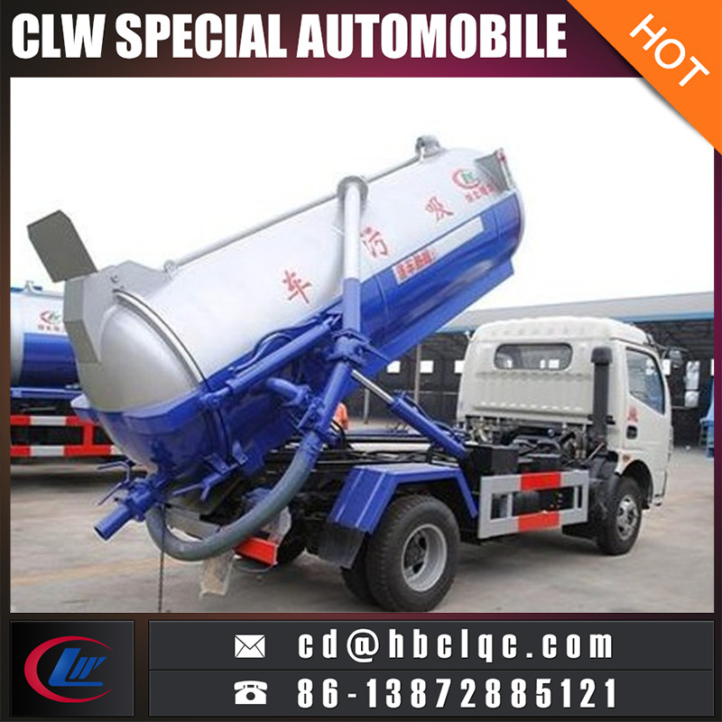 4000L Sewage Disposal Tank Truck Sewage Disposal Truck