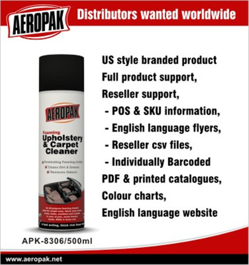 Aeropak All Purpose Foamy Cleaner Upholstery Cleaner