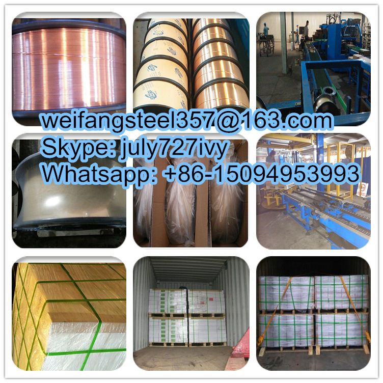 Er70s-6/Sg2 MIG Welding Wire Copper Coated Welding Wire with CO2 Gas Shielded