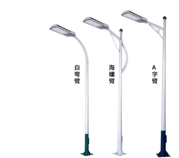 IP 65 Double Arm Decorative Street Light Pole