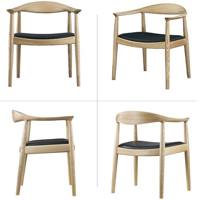 (SD1013) Modern Kennedy Cafe Hotel Furniture Wood Restaurant Dining Chair