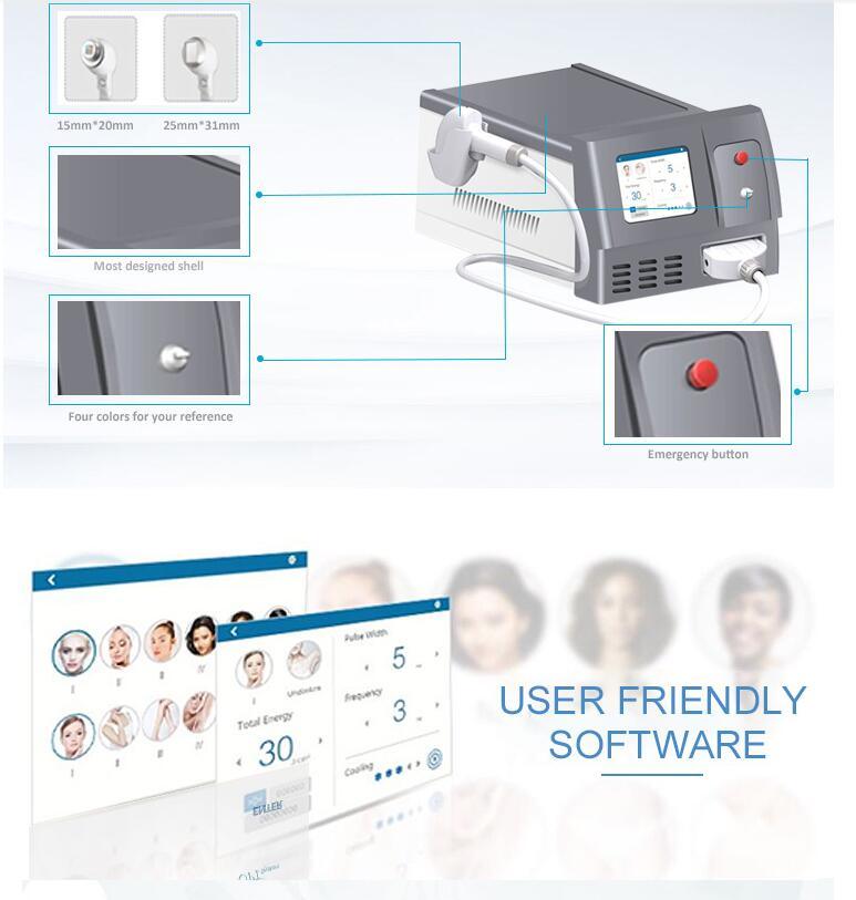 Professional Laser Hair Removal Machine with 808nm Diode Laser