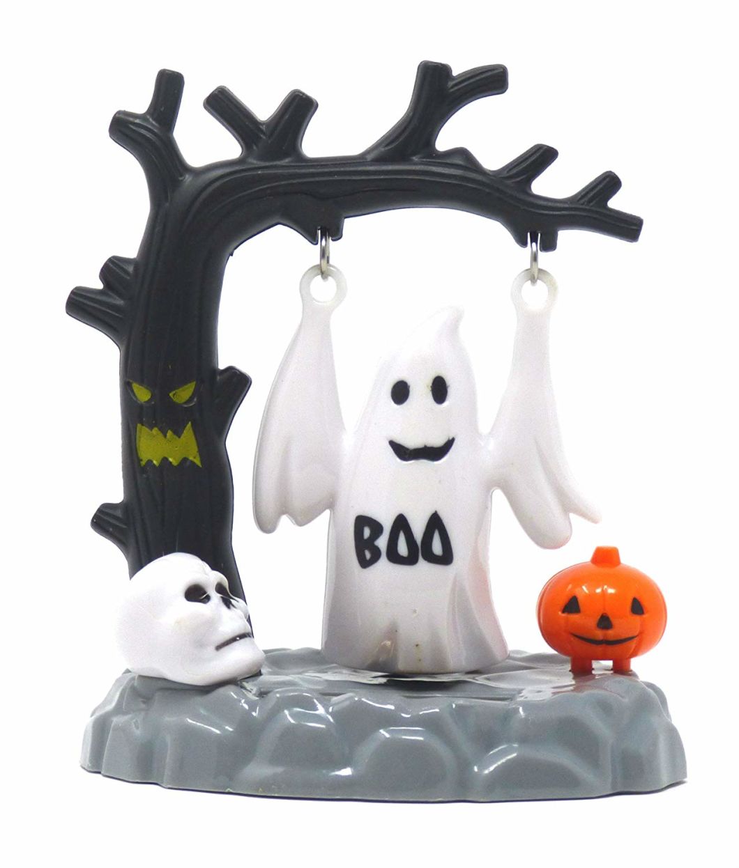 BSCI, Wca, Sqp, Wal-Mart Factory Certified, Halloween Solar Powered Swinging Ghost