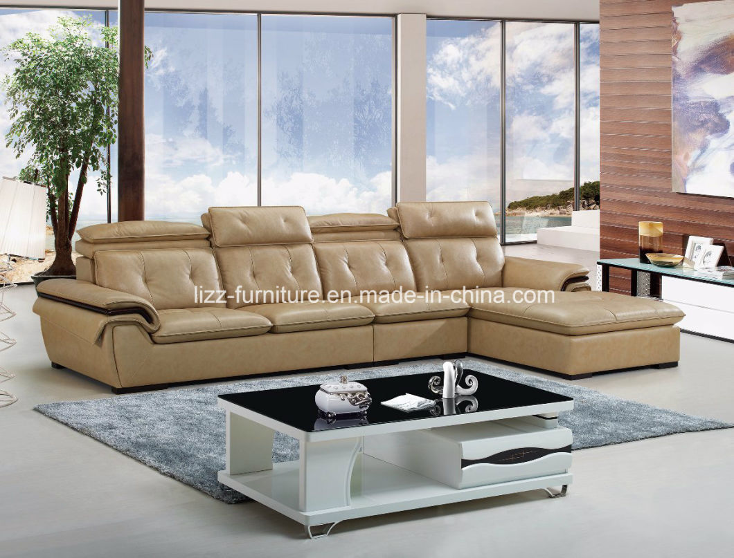 Modular Loveseats Leather Corner Sofa Bed for Living Room