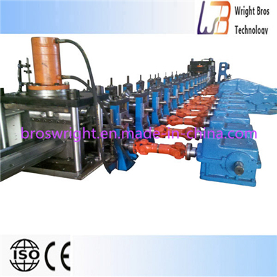 Steel Highway Guardrail Roll Forming Machine