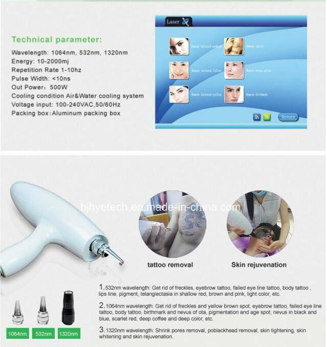 Q Switch ND YAG Laser Permanent Tattoo Removal and Eyebrow Laser Tattoo Removal