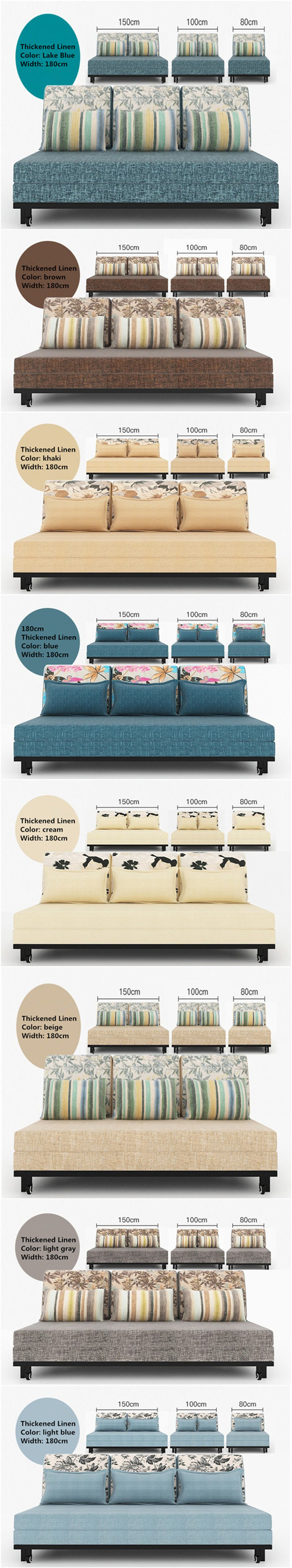 Living Room Functional Sofa Bed (192*120cm)