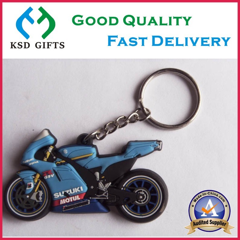 Popular Cute Cartoon Design 3D Keychain for Kids