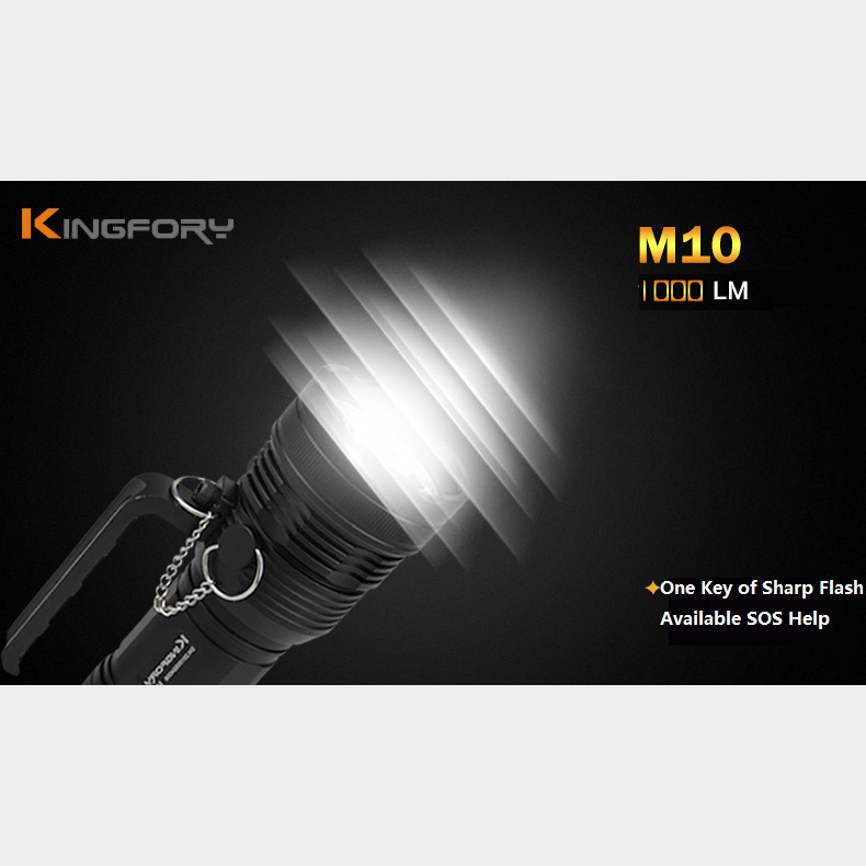 1000 Lumen Good Quality Portable USA CREE Xml T6 LED Flashlight for Adventure