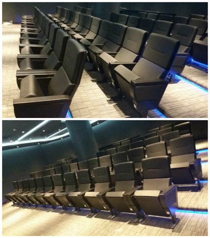 Hongji Auditorium Chair with Writing Tablet for Wholesale