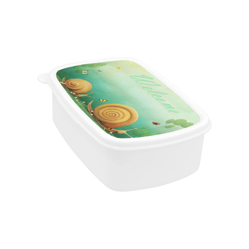 Custom Print Lunch Box Fashion Food Storage Box Container