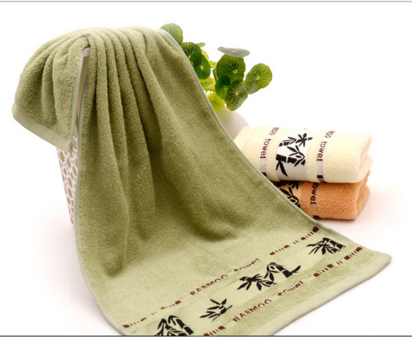 Wholesale Luxury Embroidery Bamboo Baby Bath Towel