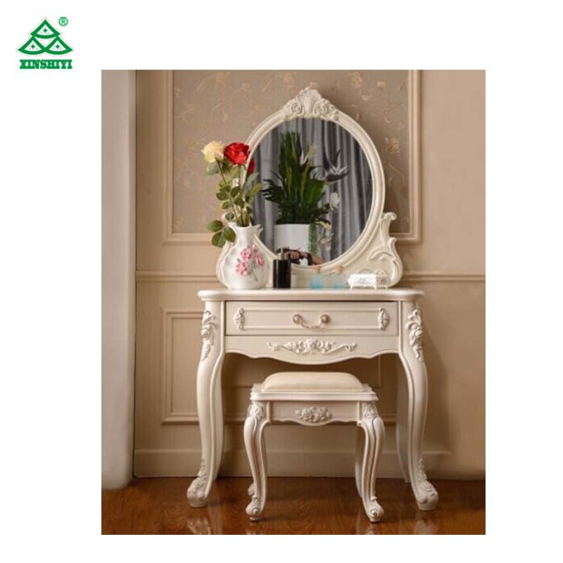 Economic Anquite Dressing Table with Mirror for Hotel, Hotel Contemporary Dressing Table