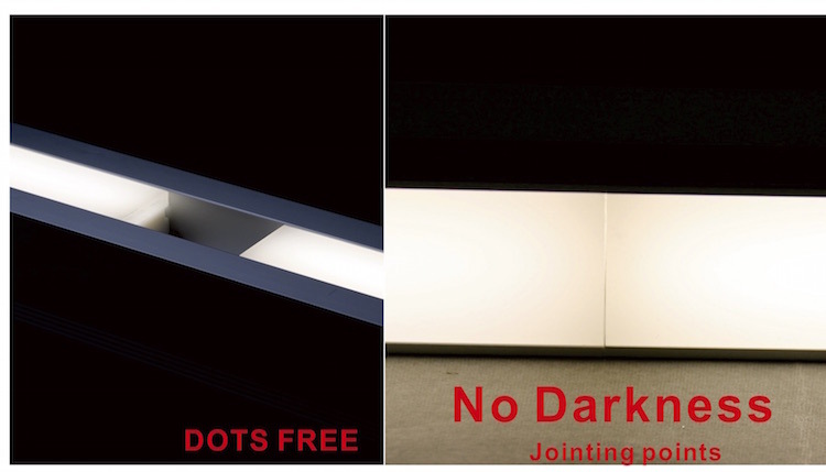 New Design Inground Recessed Installation High Quality Waterproof LED Linear Profile for Office Lighting