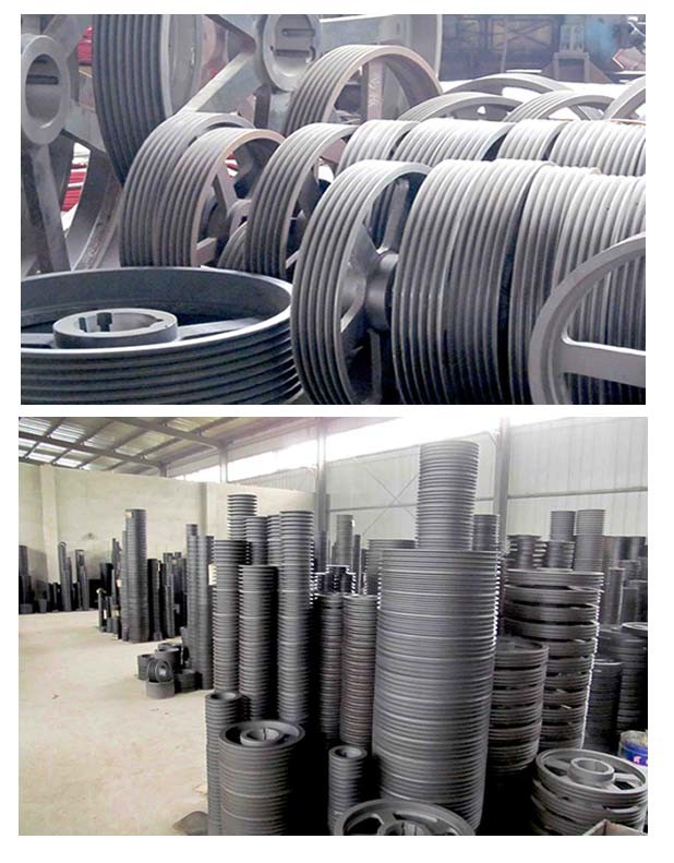 Cast Iron Surface Phosphate V Type Belt Pulley