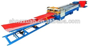Exporter of Glazed Tile Roll Forming Machine for Roof Profile