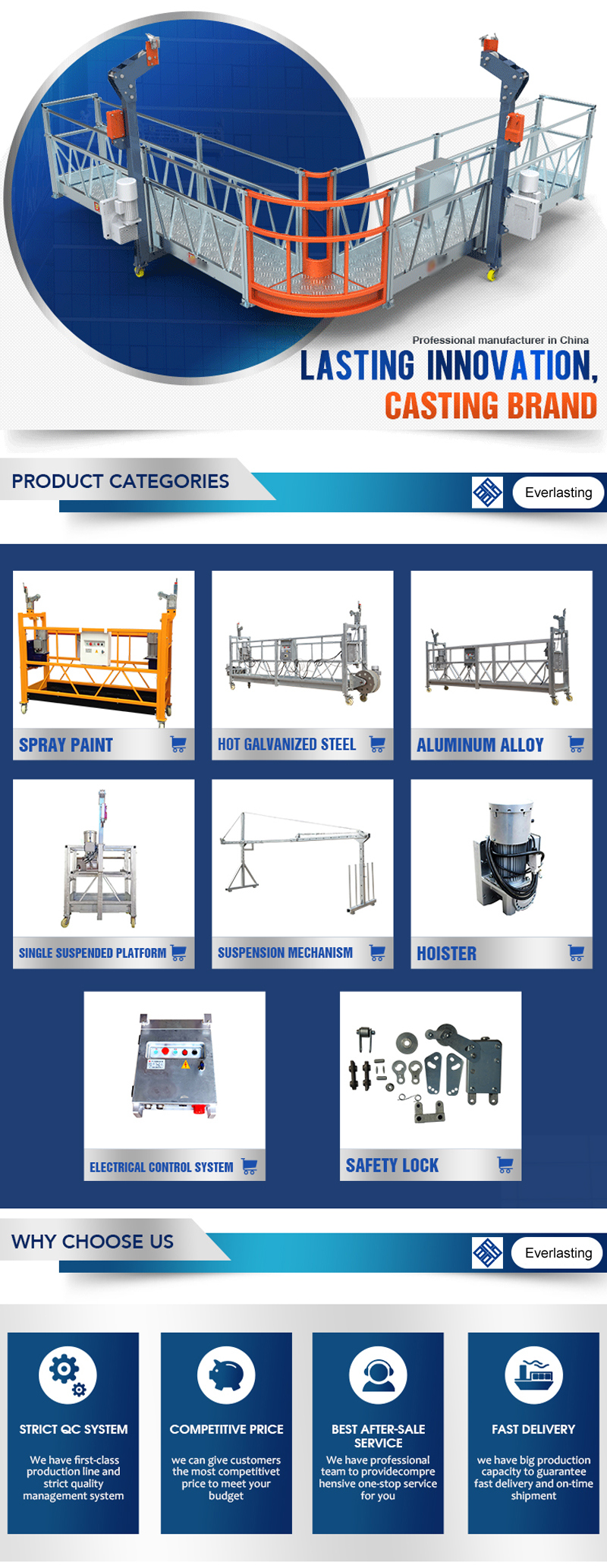 Size Customed Heavy Duty Ce Certificated Construction Equipment