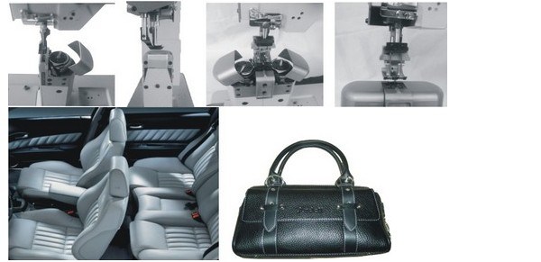 Post-Bed Compound Feed Heavy Duty Lockstitch Sewing Machine