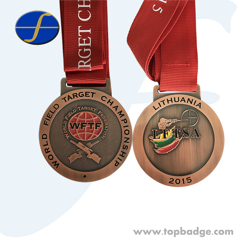 Metal Medals Custom Souvenir Decoration Metch Gift Cheap Challenge Sports Medal Ftmd1312j