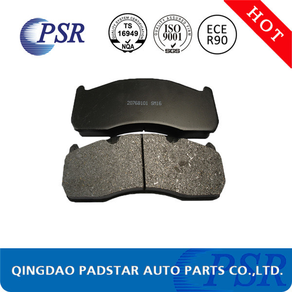 Low Noise After-Market Anti-Wear Heavy Duty Truck Brake Pad for Mercedes-Benz