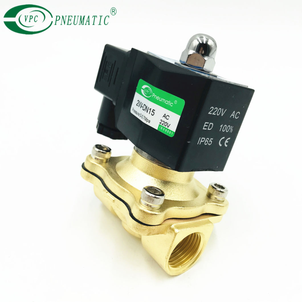 2 Way Direct Acting 1/2 Inch Water Solenoid Valve