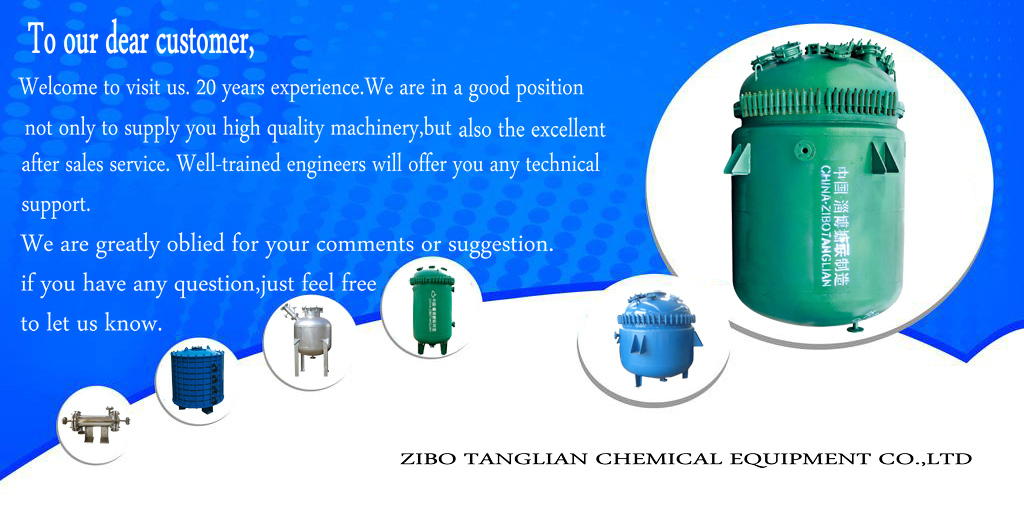 New Mono Type Glass-Lined Chemical Reactor with Jacket for 5kl/10kl/12.5kl Volume