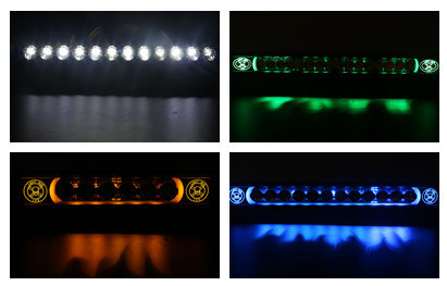 High Quality Skull Series Single Row LED Light Bar 4X4 Offroad ATV 26