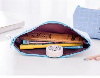 School Canvas Simple High-Capacity Pencil Bags