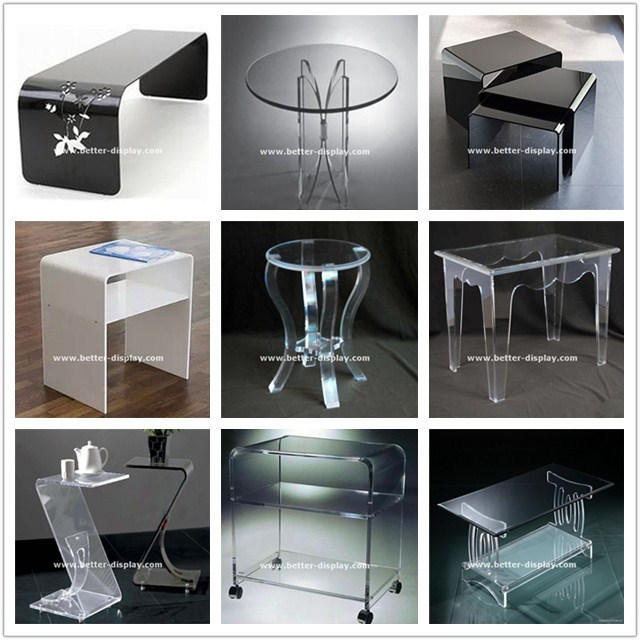 Clear Acrylic Plastic Folding Chair