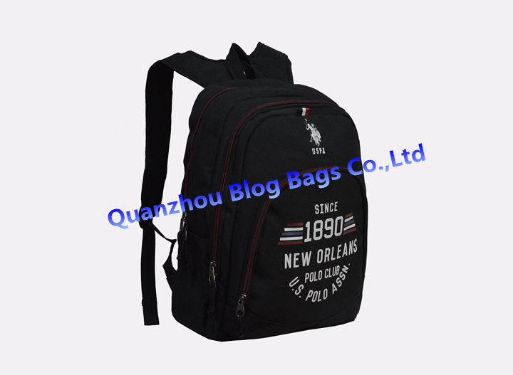Fashion Black 600d Kids Childrens Travel School Backpacks Boys