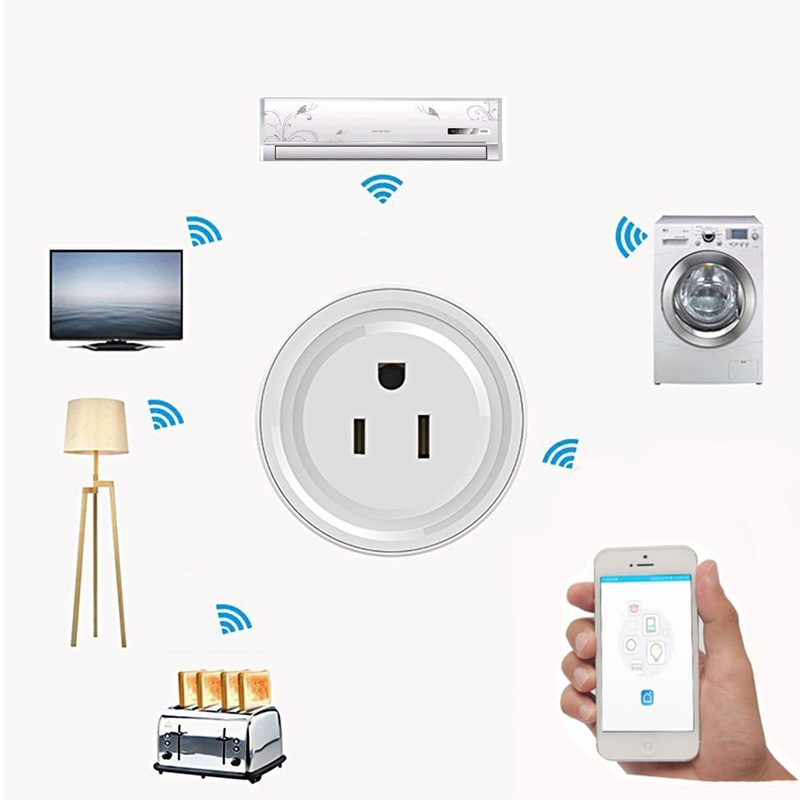 Alexa Mini WiFi Electric Power Remote Control Socket Smart Plug