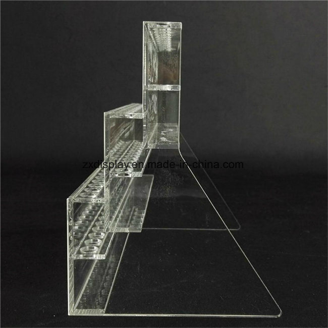 36 Placements 3 Tiers Laboary Plastic Holder Clear Acrylic Test/Wine Tube Rack