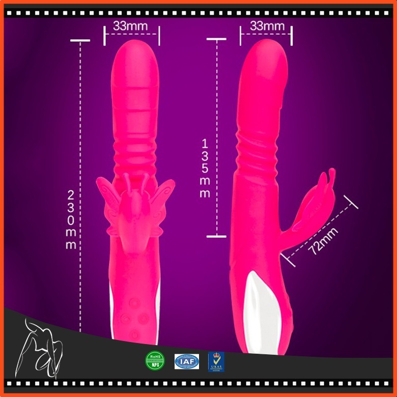 Rotation Rabbit Vibrator for Women Flexible Silicone Magic Wand Vibration Sex Machine Top Sex Toys for Women Adult Sex Product