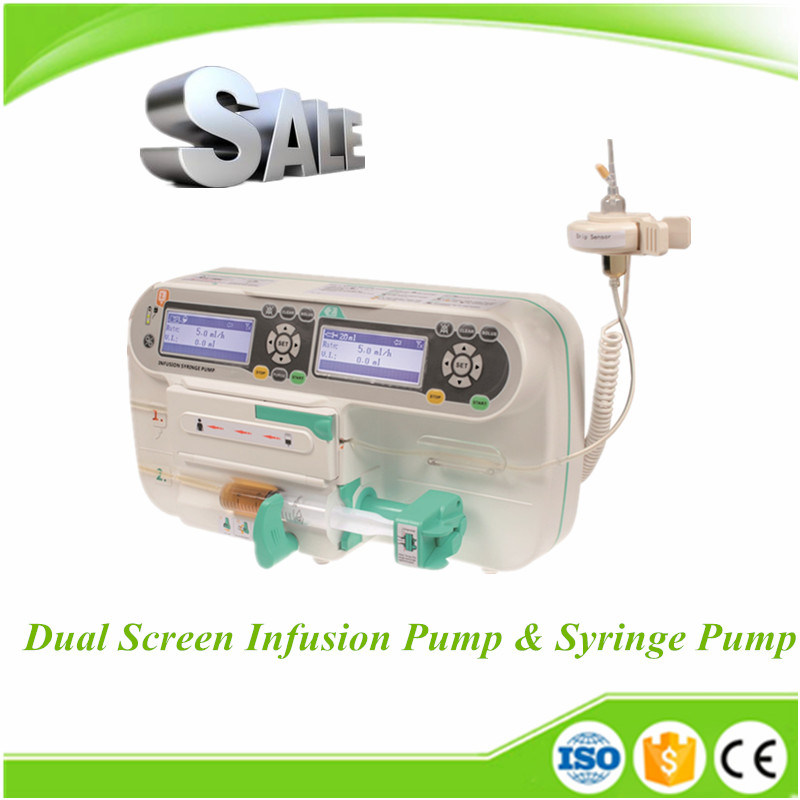 Sun-590 Best Price Hospital Clinic Infusion Pump /Syringe Pump