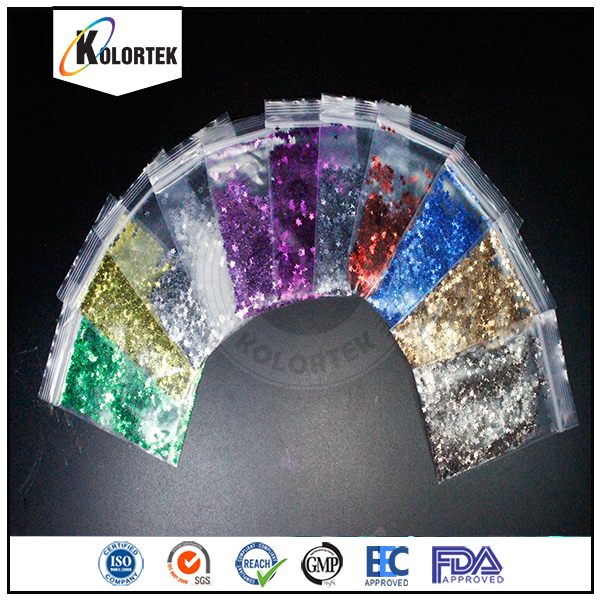 Irregular Shape Laser Glitter for Nail Decoration