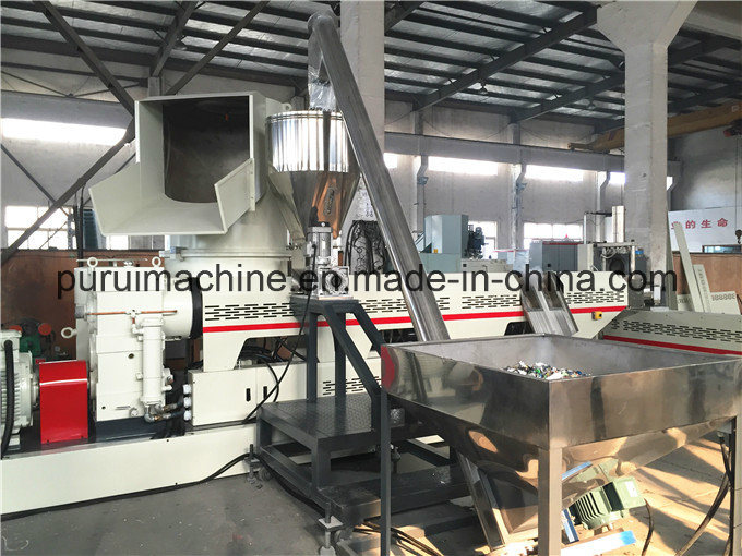 Waste PE Film Plastic Pelletizing Granulating Machine for Flakes & Film