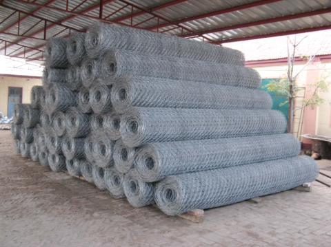 PVC Coated Iron Hexagonal Wire Mesh