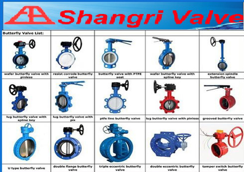 Actuator Pneumatic Wafer Type EPDM Rubber Butterfly Valve