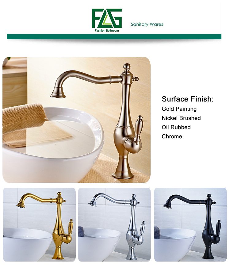 Water Brass Mixer Tap for Kitchen