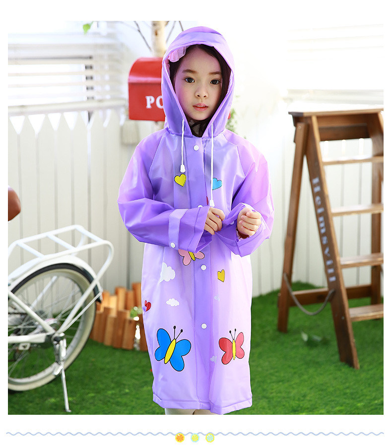 New Fashion Unisex Children Waterproof Kids Boys Girls Jumpsuit Raincoat Hooded Rain Coat Waterproof Hiking Rainwear for Kid 2018