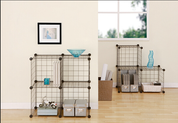 Easy Assembled Wire Modular Shelf Metal Storage Racks