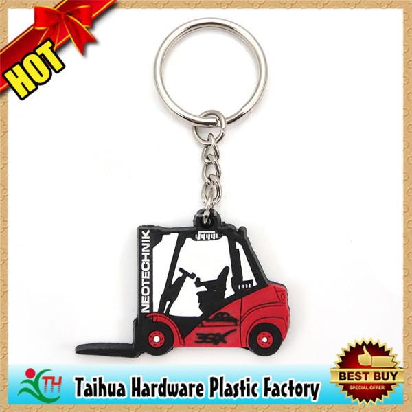 Promotion Custom Rubber PVC Keychains (TH-9104)