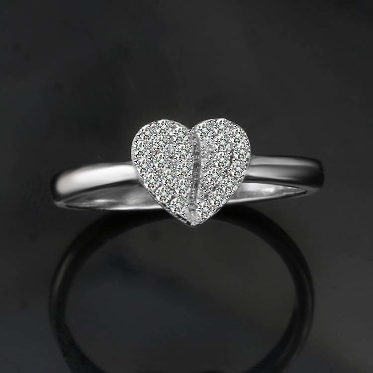 China Wholesale Fashion Ring Jewelry 925 Sterling Silver Jewellery