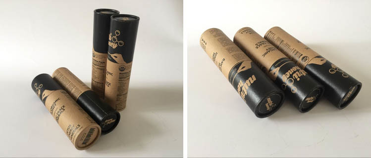 Biodegradable Paper Tube for Fabric Rolling Cardboard Cosmetic Paper Tube