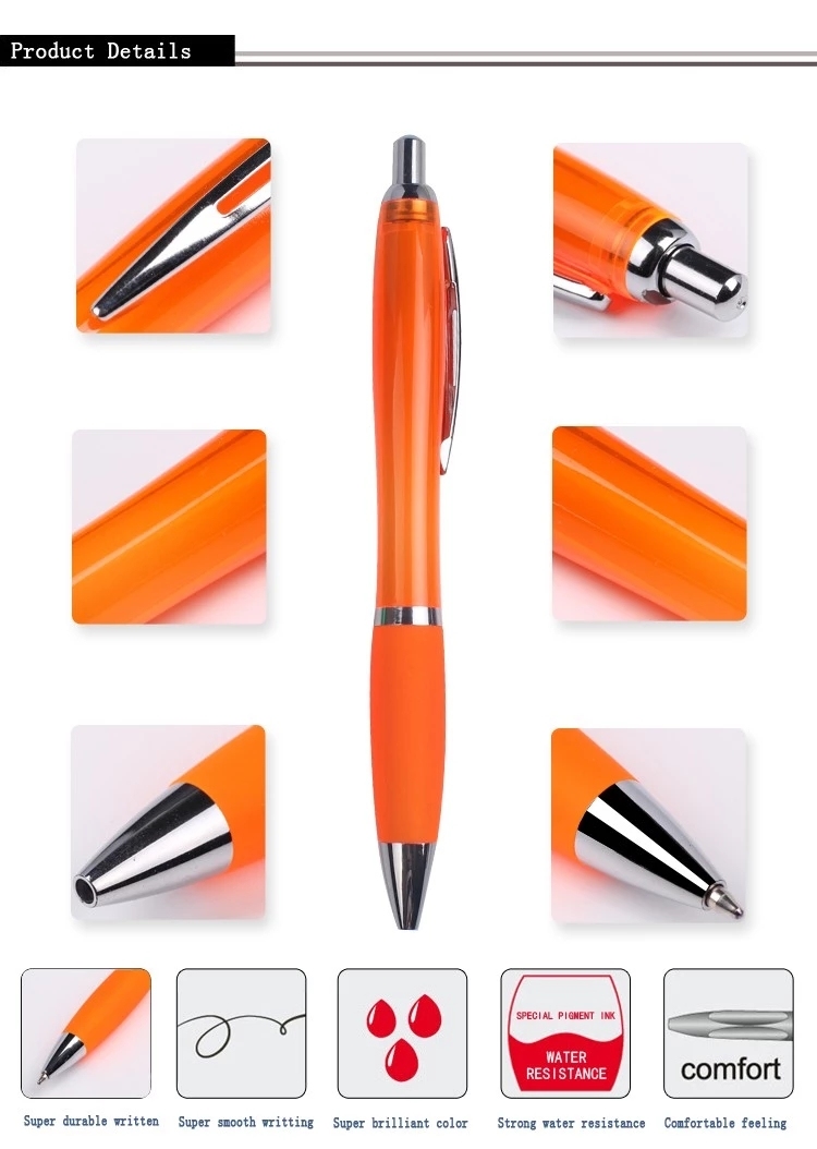 Green Plastic Ball Pen for Promotional Gift