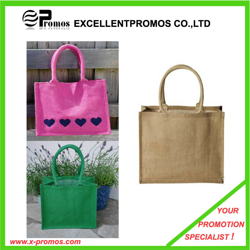 Eco-Friendly Logo Customized Promotional Jute Bag (EP-B581707)