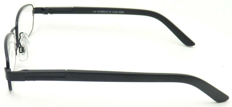 RM17057 Small Frame Metal Reading Glass with PC Temple Unisex Style