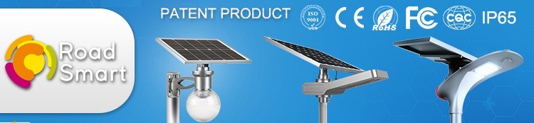 High Power Integrated Solar Panel Outdoor LED Garden Street Lighting