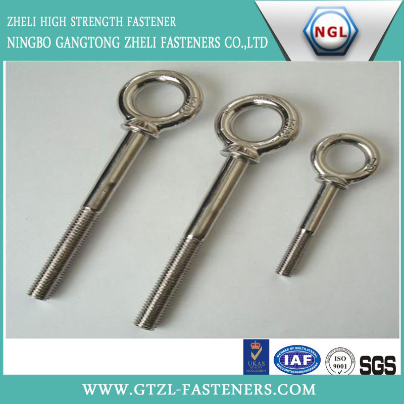 M6-M24 of Stainless Steel Eye Bolts for Industry