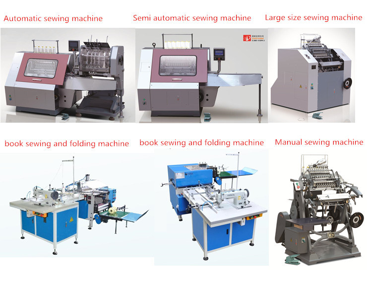 Semi Automatic Book Thread Sewing Machine